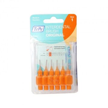 Tepe Interdental Brush Original Turuncu 0.45 mm 6'lı Arayüz Fırçası