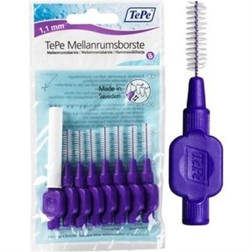 Tepe Mor 1.1 mm Size 6-8 Adet Arayüz Fırçası