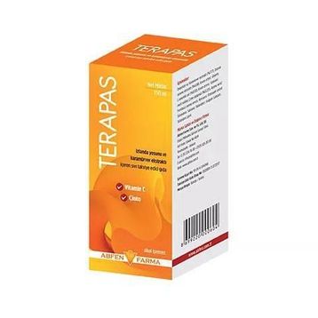 Terapas İzlanda Yosunu Kara Mürver 150 ml Şurup