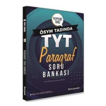 Tercih Akademi Yayınları TYT Paragraf Soru Bankası