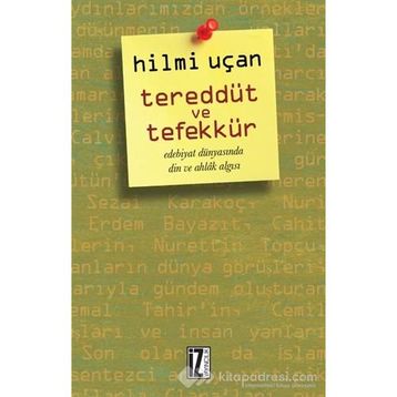 Tereddüt ve Tefekkür - Hilmi Uçan