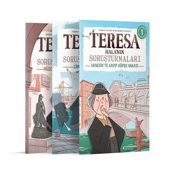 Teresa Halanın Soruşturmaları Seti 3 Kitap - Antonio Calvani Benedetto Zanaboni