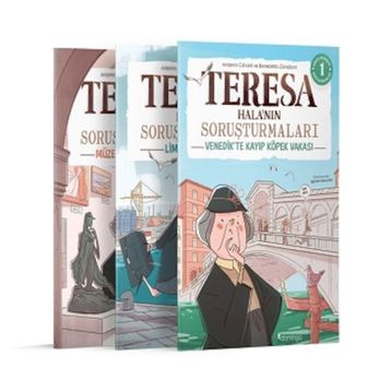 Teresa Halanın Soruşturmaları Seti 3 Kitap - Antonio Calvani Benedetto Zanaboni