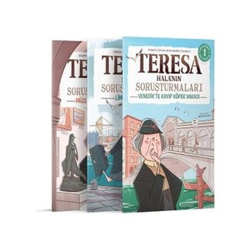 Teresa Halanın Soruşturmaları Seti 3 Kitap - Antonio Calvani Benedetto Zanaboni