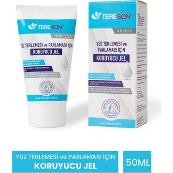 Tereson Tereson Yüz Terlemesi ve Parlaması İçin Koruyucu Jel