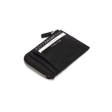 Tergan 00265A41 Siyah Deri Unisex Kartlık
