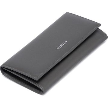 Tergan S1CB00005807-E80 Gri Deri Kadın Cüzdan
