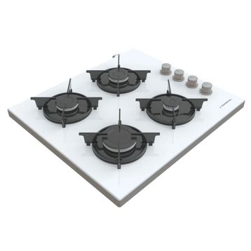 Termikel BH P6148C W NG Beyaz Set Üstü Doğalgaz Cam Ocak