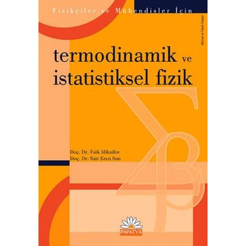 TERMODINAMIK VE İSTATİSTİKSEL FIZIK - SAIT EREN SAN