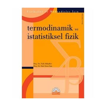TERMODINAMIK VE İSTATİSTİKSEL FIZIK - SAIT EREN SAN