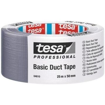 Tesa 04610 50x50 mm Siyah Basic Duct Tamir Bandı