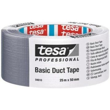 Tesa 04610 50x50 mm Siyah Basic Duct Tamir Bandı
