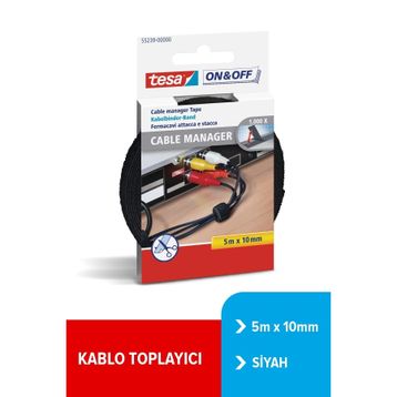 Tesa 10 Mm X 5 M On-Off Kablo Organizatörü