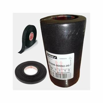 Tesa 19 mm x15 mt Bez Bant Tüylü Yanmaz Kumaş Kablo Sarma Bantı