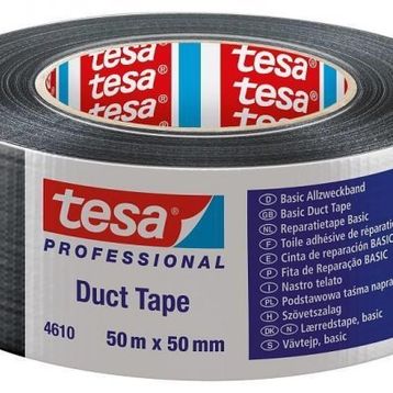 Tesa 4610 50 mm x 50 mt Duck Siyah Bant
