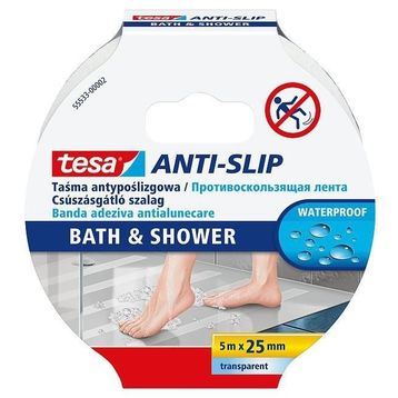 Tesa 55533 25 mm x 5 mt Banyo ve Duş Kaydırmaz Bant