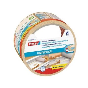 Tesa 56170-00010-11 5 mm x 50 mt Çift Traflı Halı Bant