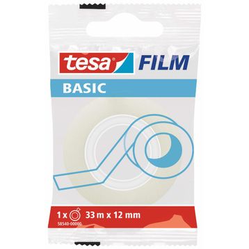 Tesa 58540 33x12 Şeffaf Basic Film Bant