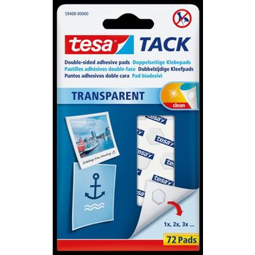 Tesa 72'li Tack Şeffaf Hamur Yapıştırıcı