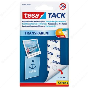 Tesa 72'li Tack Şeffaf Hamur Yapıştırıcı