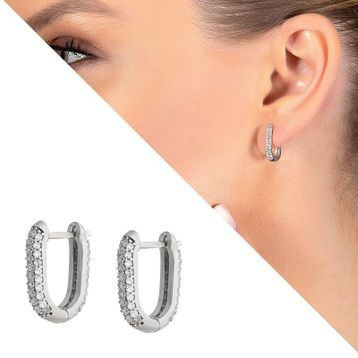 Tesbihname Starlight Diamond Pırlanta Montür Elegance 925 Ayar Gümüş Kadın Tektaş Yüzük