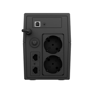 Tescom 900020310 Leoap 800VA Line Interactive 1x9A Akü UPS