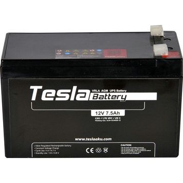 Tesla AGM Kuru 12 V 7.5 Ah Akü