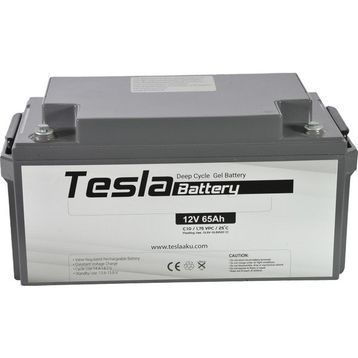 Tesla Deep Cycle Jel 12 V 65 Ah Akü