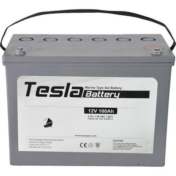 Tesla Marin Jel Extra Performans 12 V 100 Ah Akü