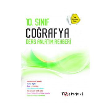 Test Okul Yayınları 10.Sınıf Coğrafya Ders Anlatım Rehberi
