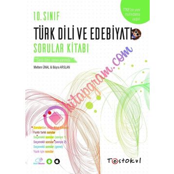 Test Okul Yayınları 10. Sınıf Türk Dili Ve Edebiyatı Sorular Kitabı