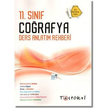 Test Okul Yayınları 11.Sınıf Coğrafya Ders Anlatım Rehberi