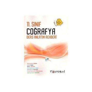 Test Okul Yayınları 11.Sınıf Coğrafya Ders Anlatım Rehberi