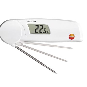 Testo 103 Katlanabilir Sıcaklık Ölçer - Batırma Tipi Termometre