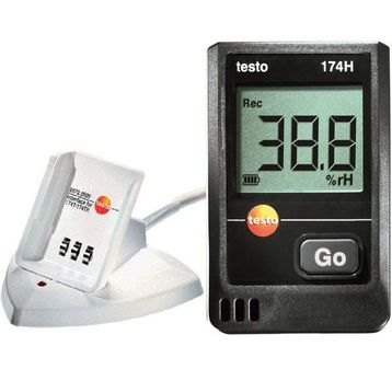 Testo 174h Sıcaklık ve Nem Datalogger Seti