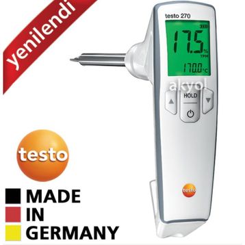Testo 270 Kızartma Yağı Kalitesi Ölçüm Cihazı
