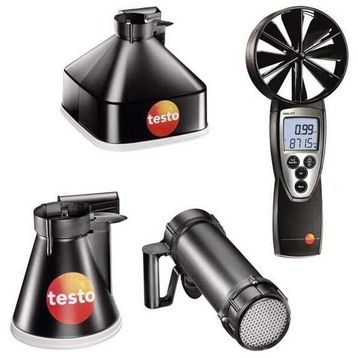 Testo 417-2 Menfez Çıkışları için Anemometre Seti