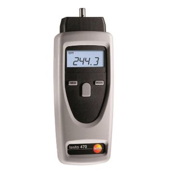 Testo 470 Temasli Temassiz Devir Ölçüm Cihazı