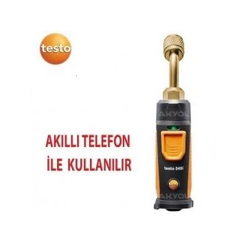 Testo 549İ Akıllı Telefon İle Yönetilebilen Manometre Fark Basınç Ölçüm Cihazı