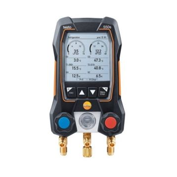 Testo 550S Çantalı ve Bluetoothlu Dijital Manifold