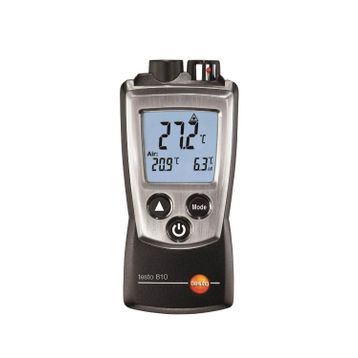 Testo 810 Lazerli Uzaktan Sıcaklık + Ortam Sıcaklık 0+ Farklılık Ölçer