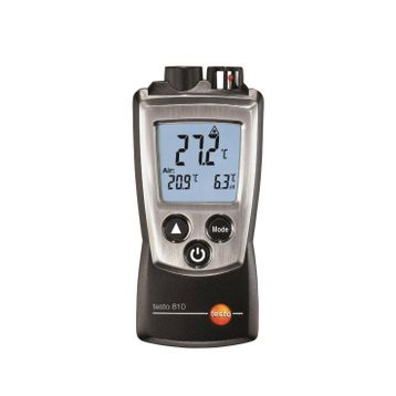Testo 810 Lazerli Uzaktan Sıcaklık + Ortam Sıcaklık 0+ Farklılık Ölçer
