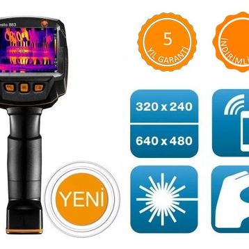 Testo 883 320x240 Piksel Termal Kamera