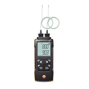 Testo 922 Uygulama Bağlantılı TC K Tipi için Fark Sıcaklık Ölçer