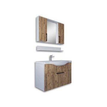 Teta Eko 80 cm Mdf Banyo Dolabi Seti