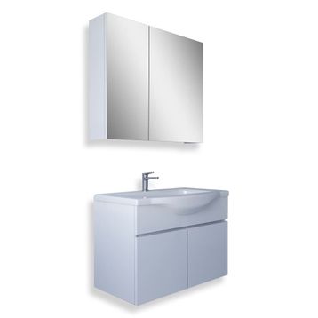 Teta Home Kahire 80 cm MDF Banyo Dolabı Seti