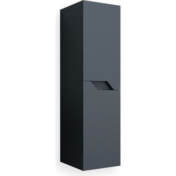 Teta Home Napoli MDF Antrasit Banyo Boy Dolabı