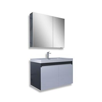 Teta Home Tokyo 80 cm MDF Banyo Dolabı Seti