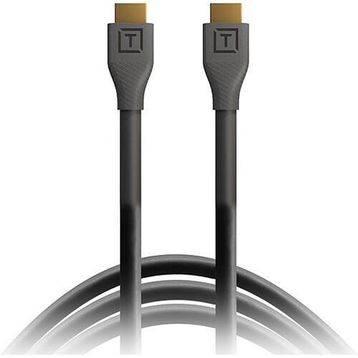 Tether Tools TetherPro HDMI 2.0 to HDMI 2.0 0.3 m Siyah Kablo