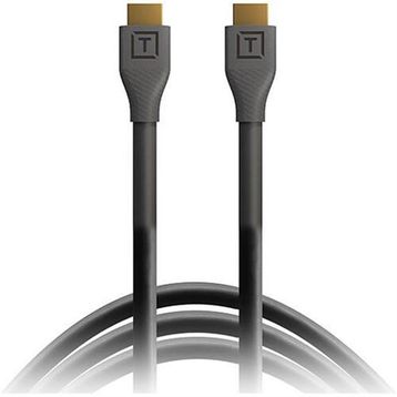 Tether Tools TetherPro HDMI 2.0 to HDMI 2.0 0.3 m Siyah Kablo